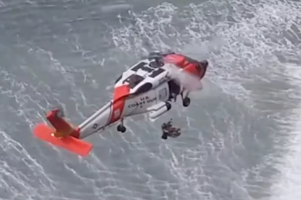 Golden Retriever Rescue: U.S. Coast Guard Saves Leo After Cliff Fall in Oregon